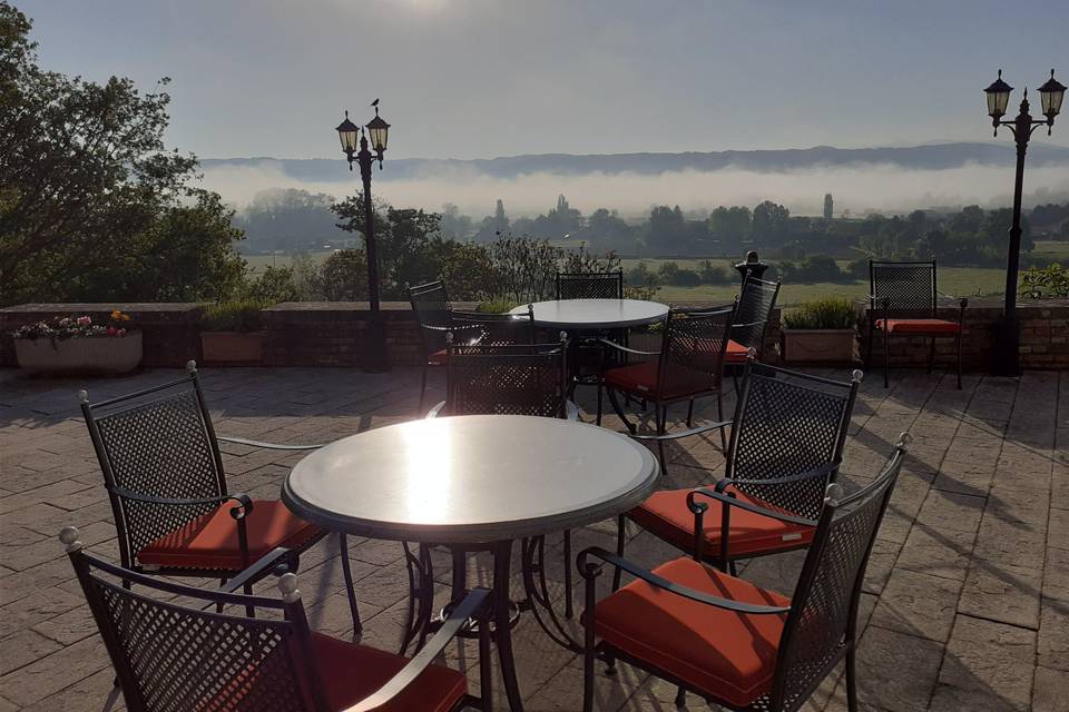 Terrasse - petit matin