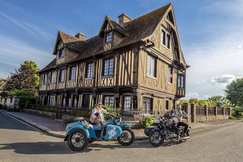 Retro Tour Normandy - Side-car