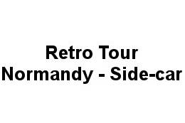 Retro Tour Normandy - Side-car