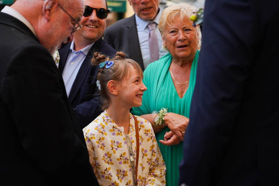 Post cérémonie de mariage