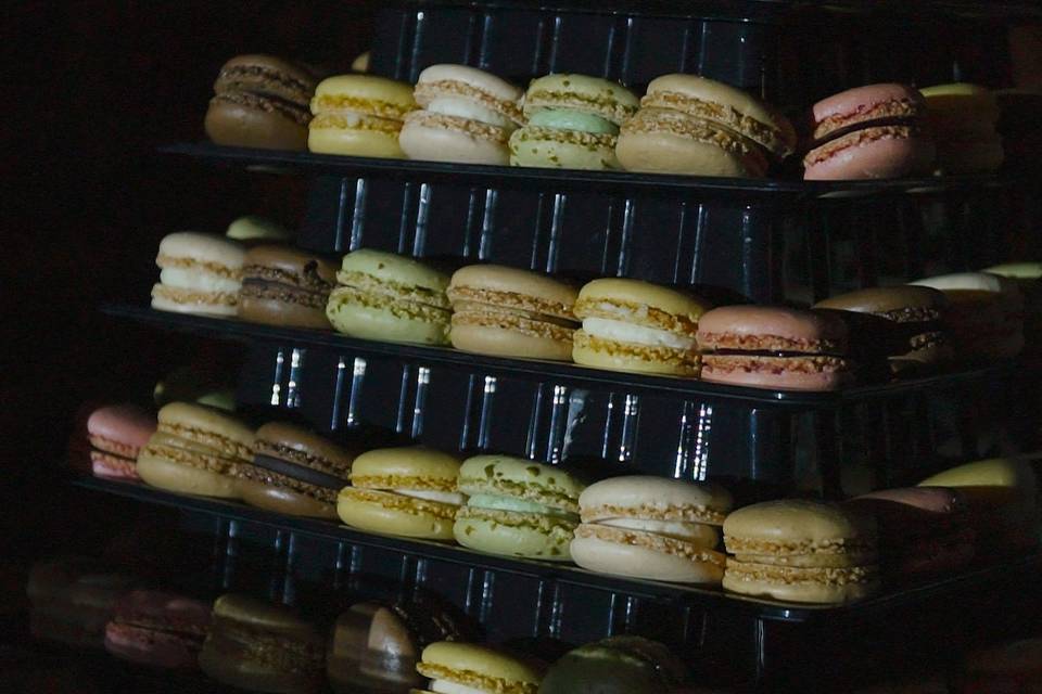 Pièce monté de macaron