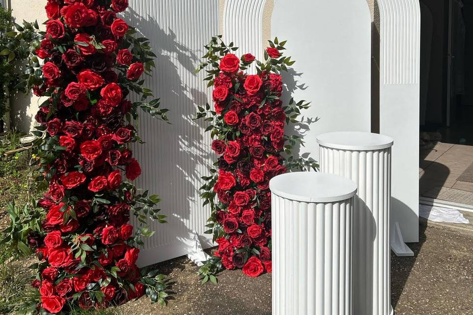 Backdrop mariage