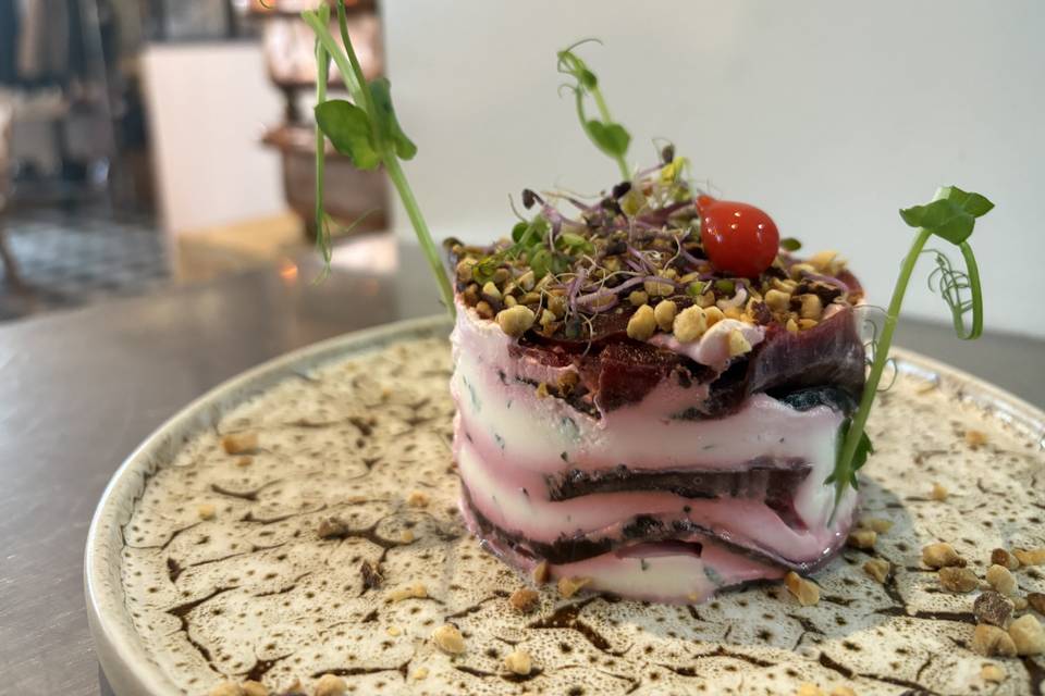 Feuilleté de betteraves