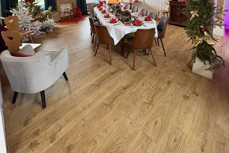 Déco de petite salle Noël