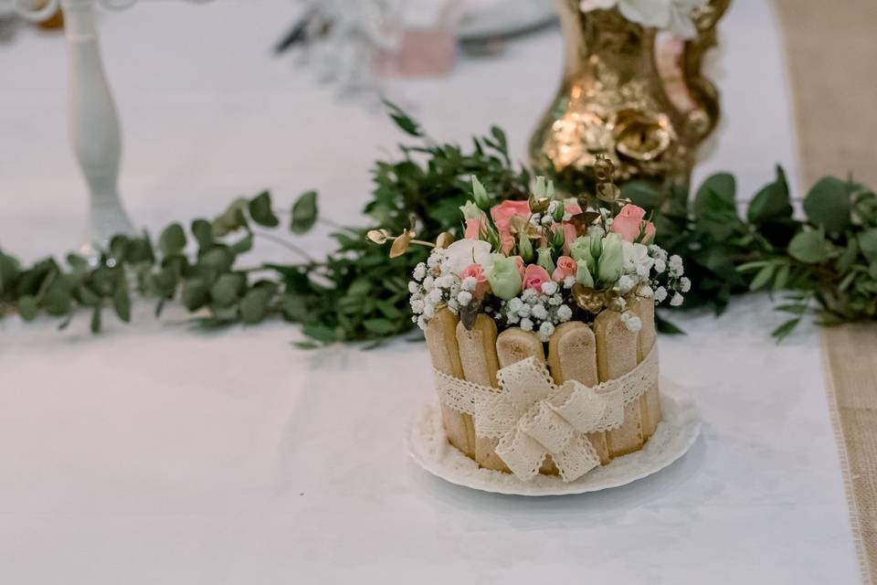 Gâteau de fleurs