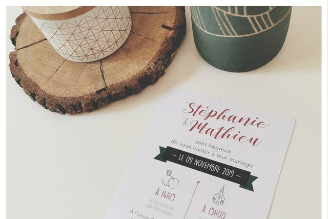 Faire-part montagnes