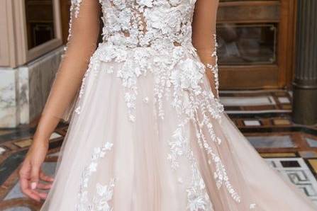 Robe de best sale mariée avec diamant