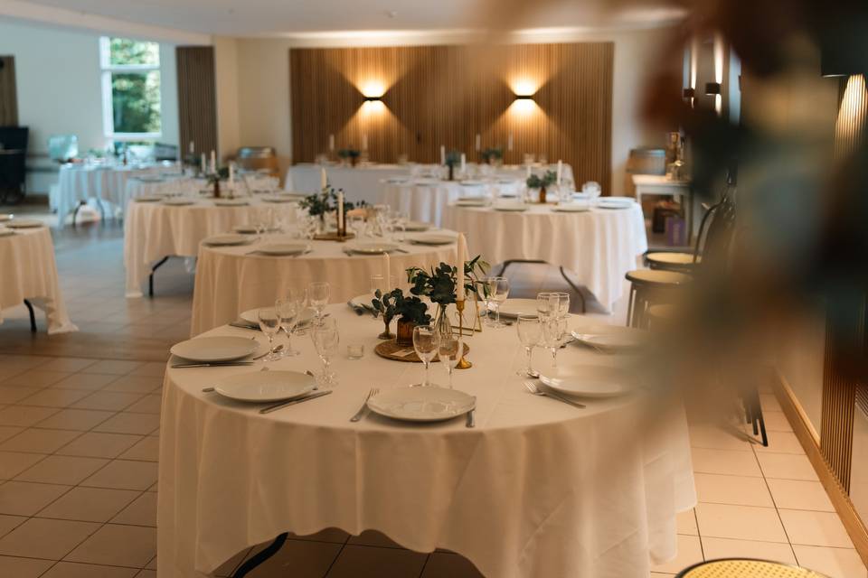 Installation de la salle