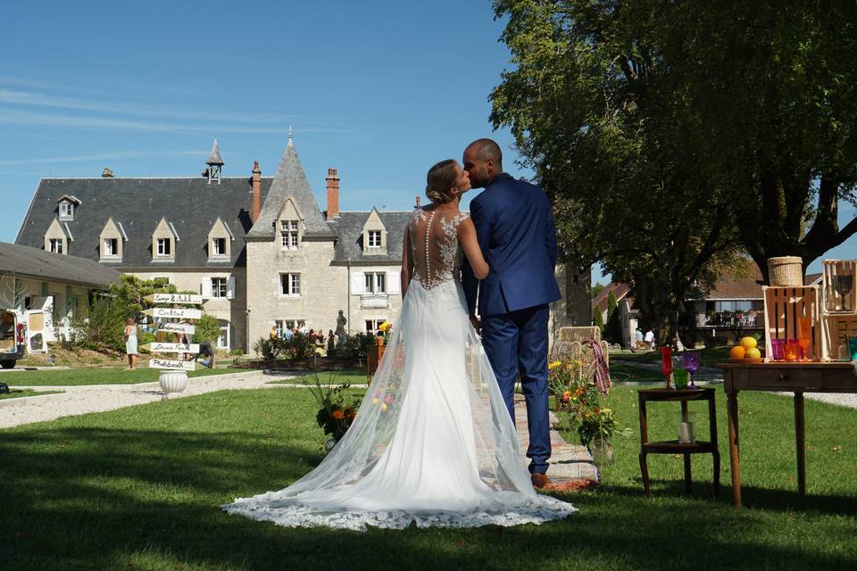 Mariage chateau d'Amondans