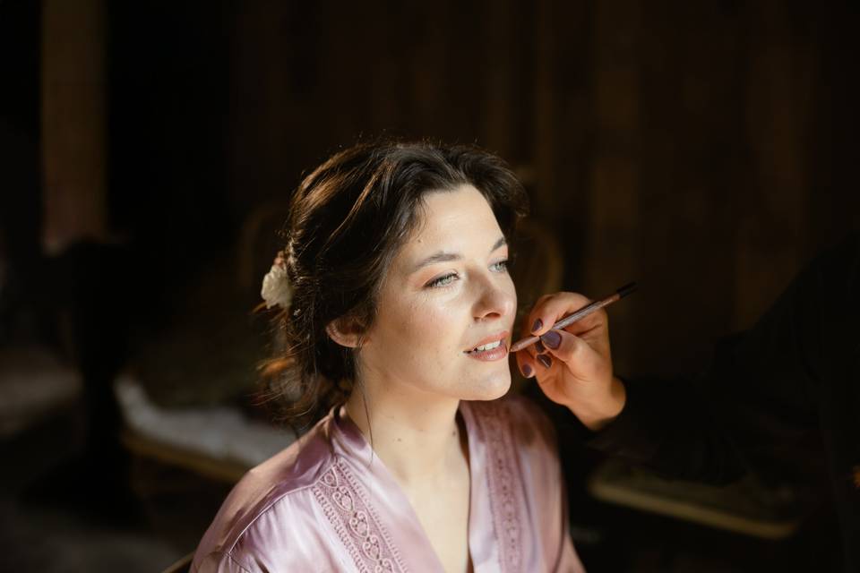 Maquillage lumineux