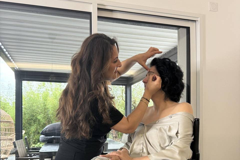 Mise en beauté
