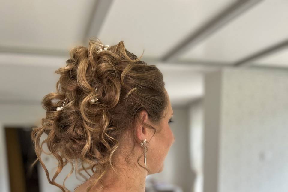 Un chignon bohème