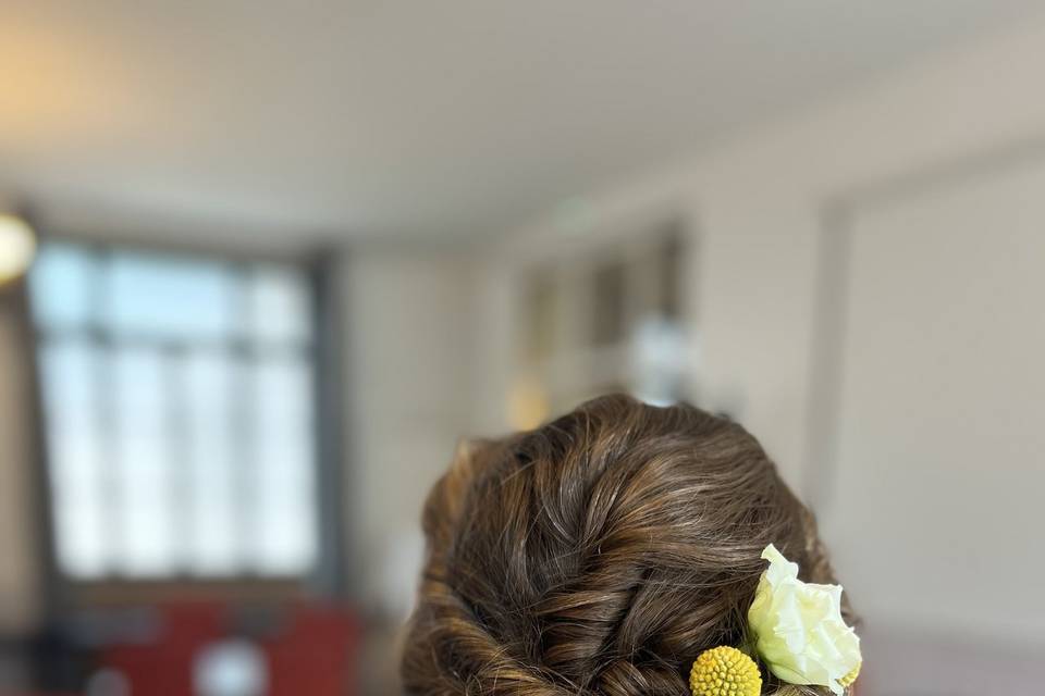 Chignon torsadée