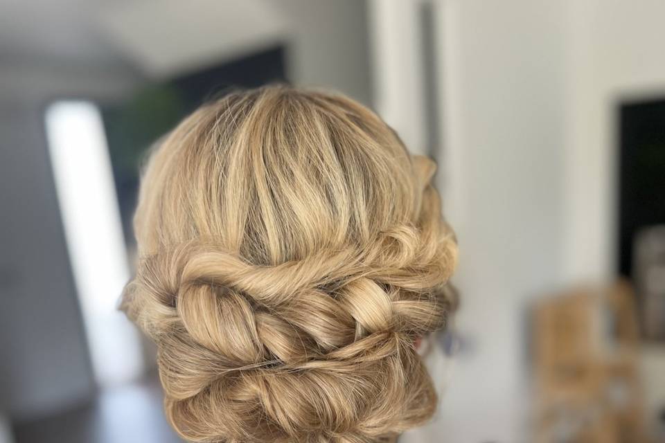 Chignon torsadé