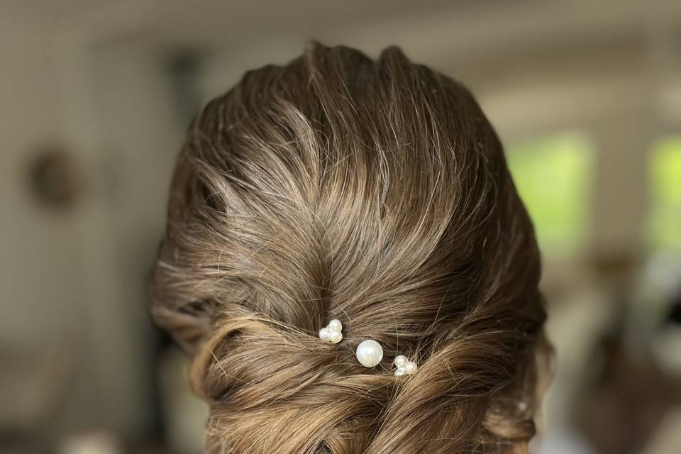 Chignon romantique