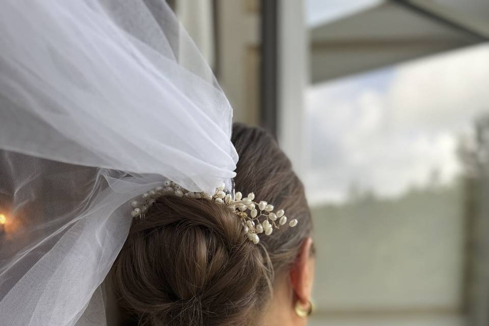 Chignon bohème