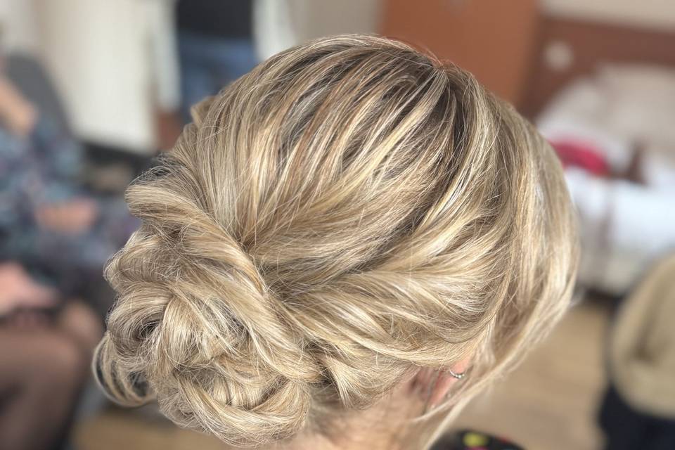Chignon romantique