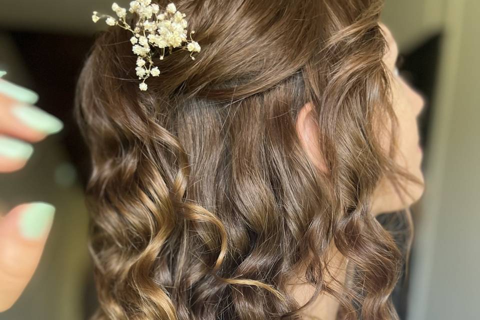 Coiffure romantique