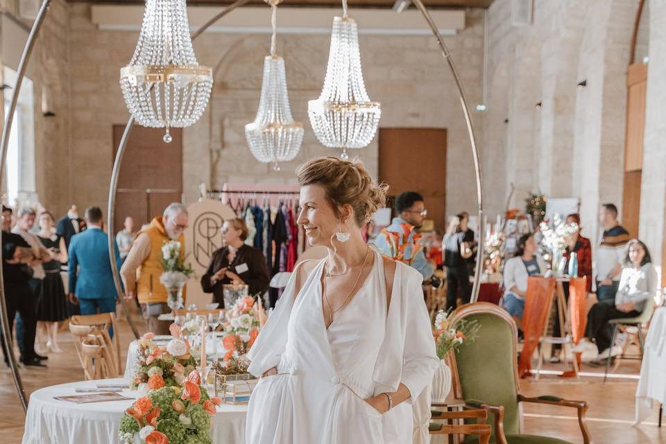 Robe Nicole, veste Adèle
