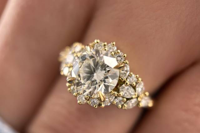 Bague de fiançailles Diamant