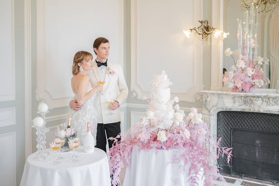 Wedding cake Les Lumieres