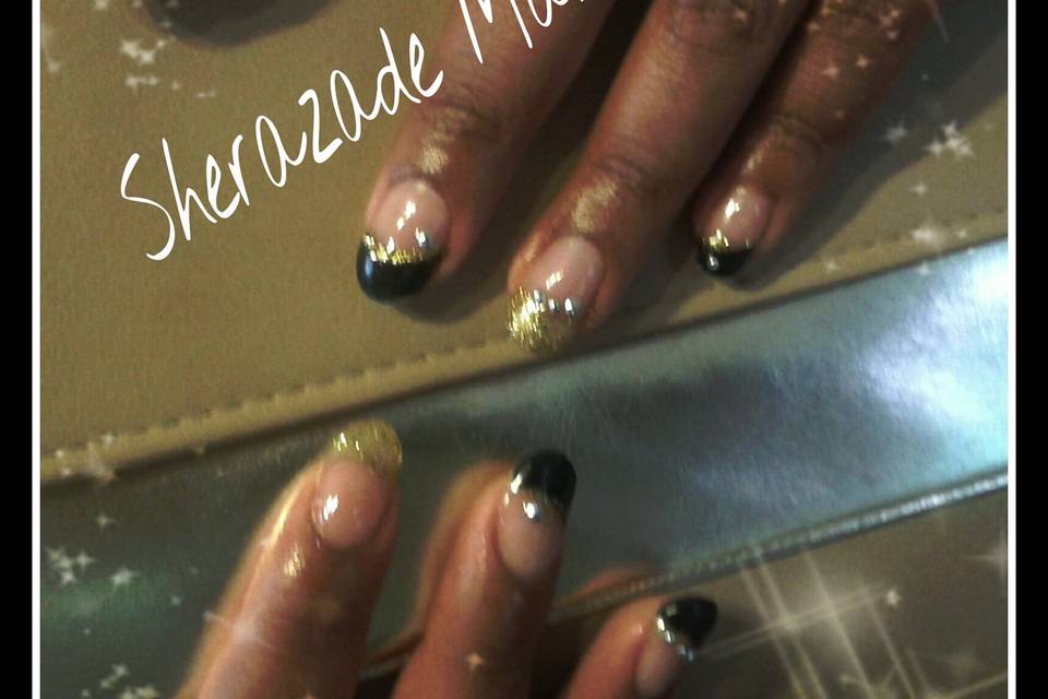 Pose d'ongle au gel