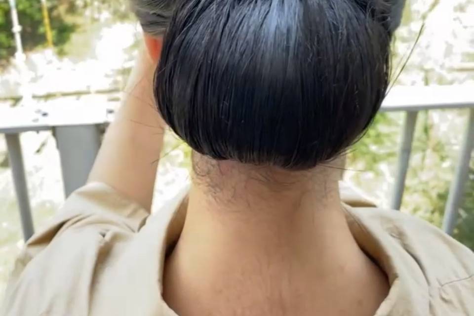 Chignon bas