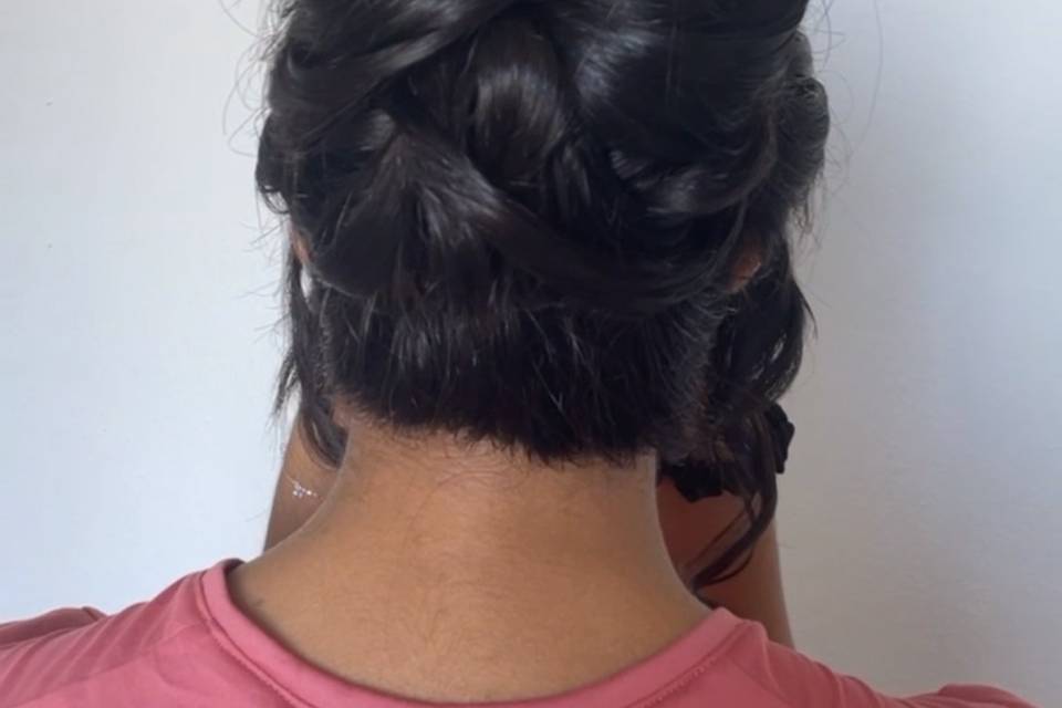 Chignon haut