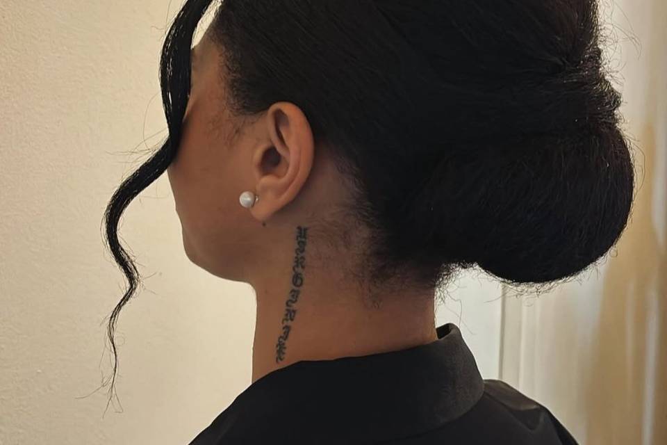 Chignon bas