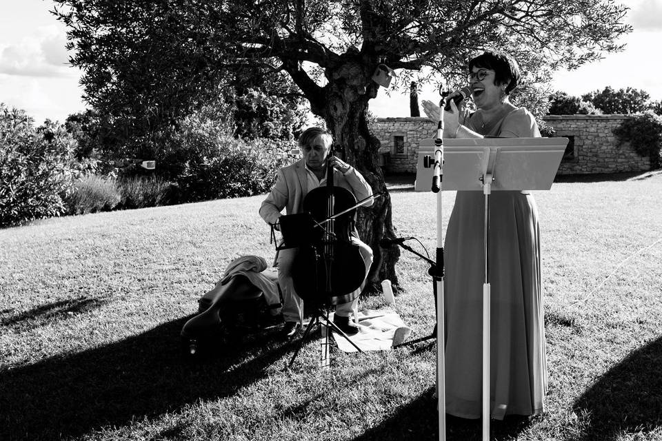 Musiciens mariage