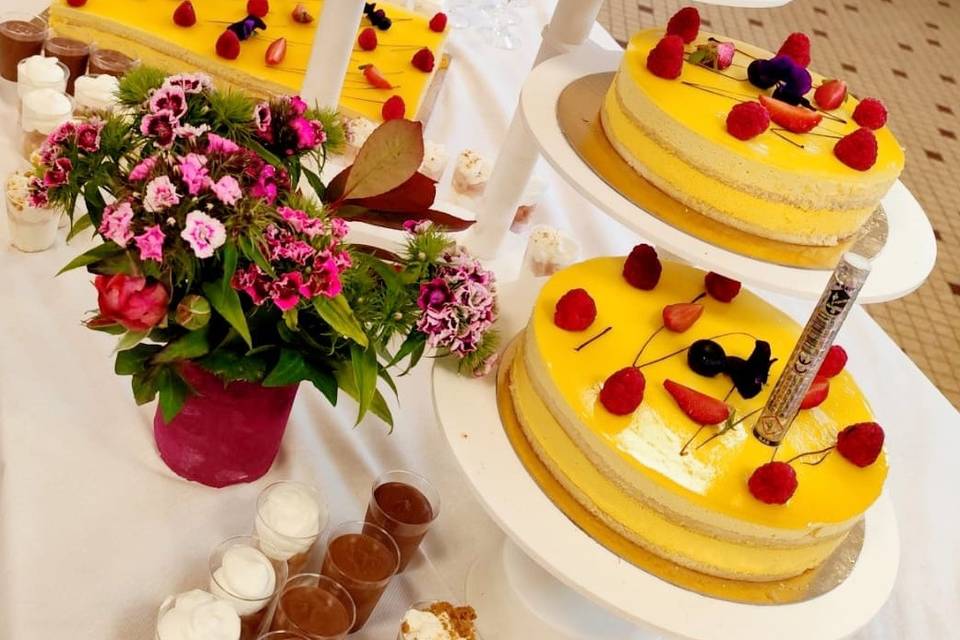 Bavarois fruit de la passion