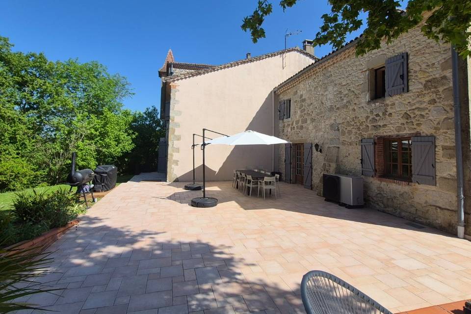 Terrasse 100 m2