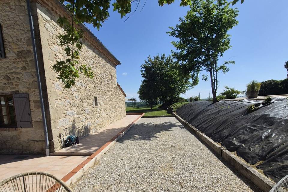 Terrain de pétanque