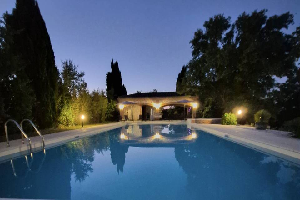 Piscine et Pool house
