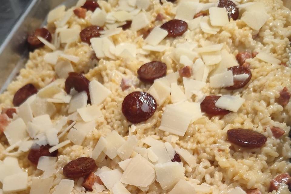 Risotto au chorizo