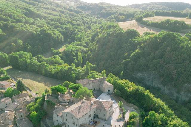 Château vue du ciel