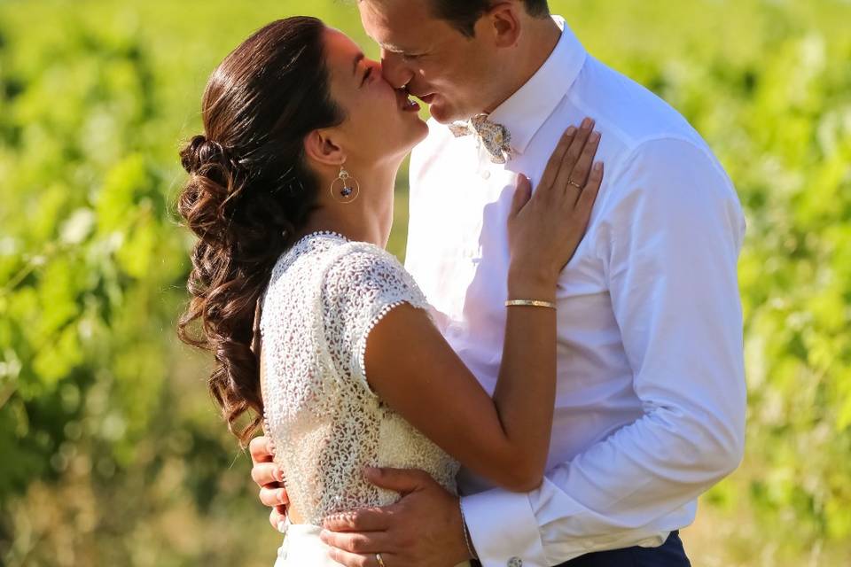 Chignon mariée mariage