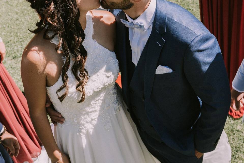 Mariage coiffure chignon marié