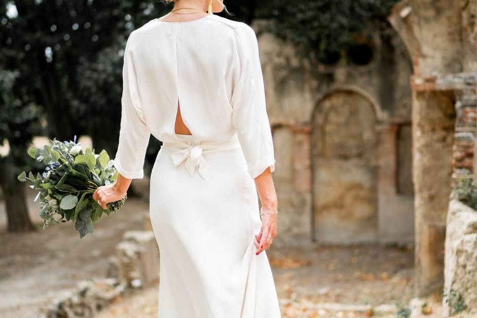 Mariée, coiffure, Marseille