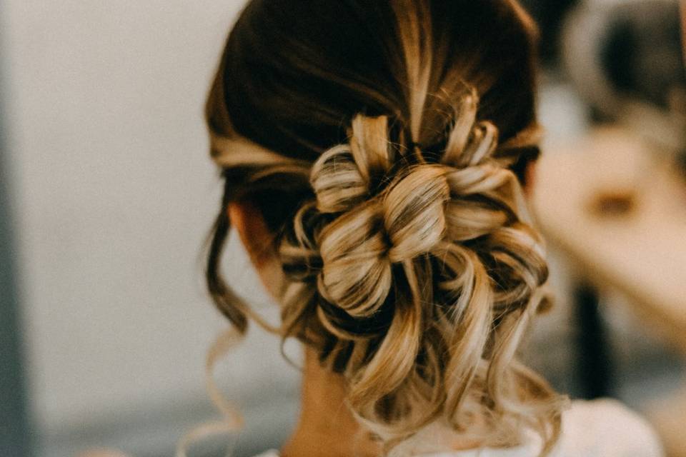 Chignon mariée, Imp'Hairial, M