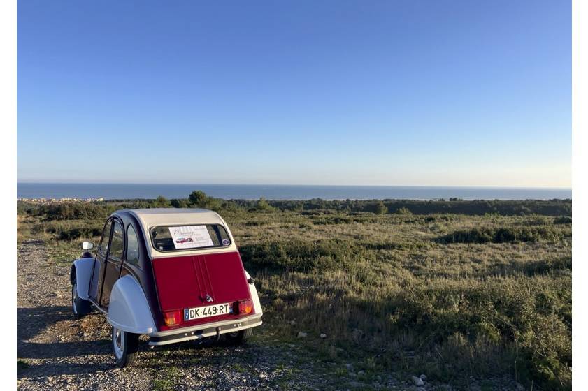 2CV couché de soleil