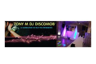 Tony M DJ Discomob Logo