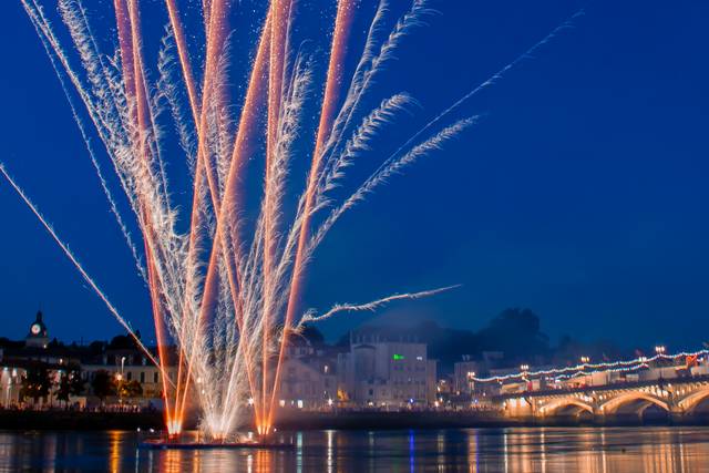 Feu d'artifice - Bayonne 2022