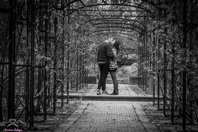 Séance couple engagement