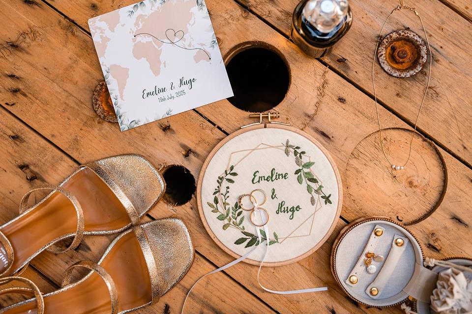 Accessoires de la mariée