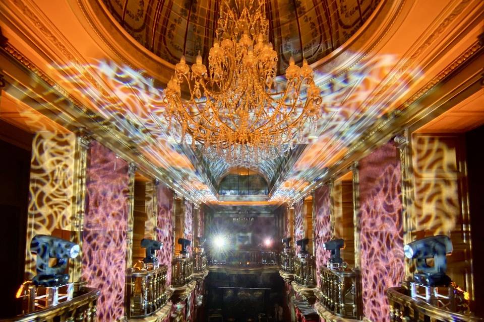 Mise en lumière de château