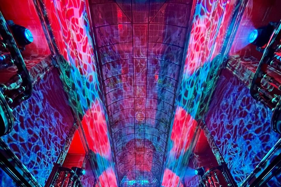 Mise en lumière de salle