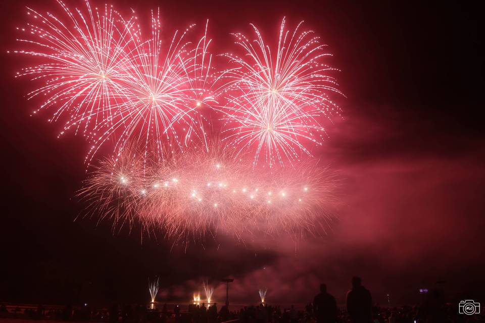 Grand spectacle pyrotechnique