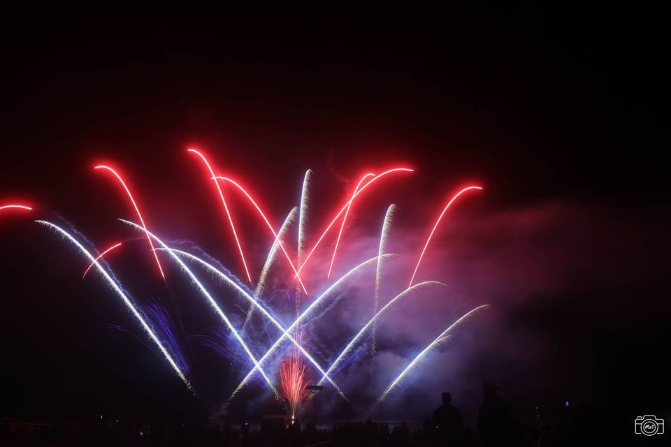 Grand spectacle pyrotechnique