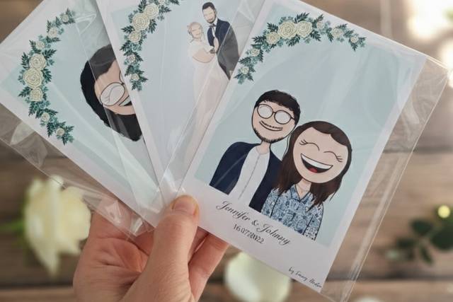 Portraits illustrés